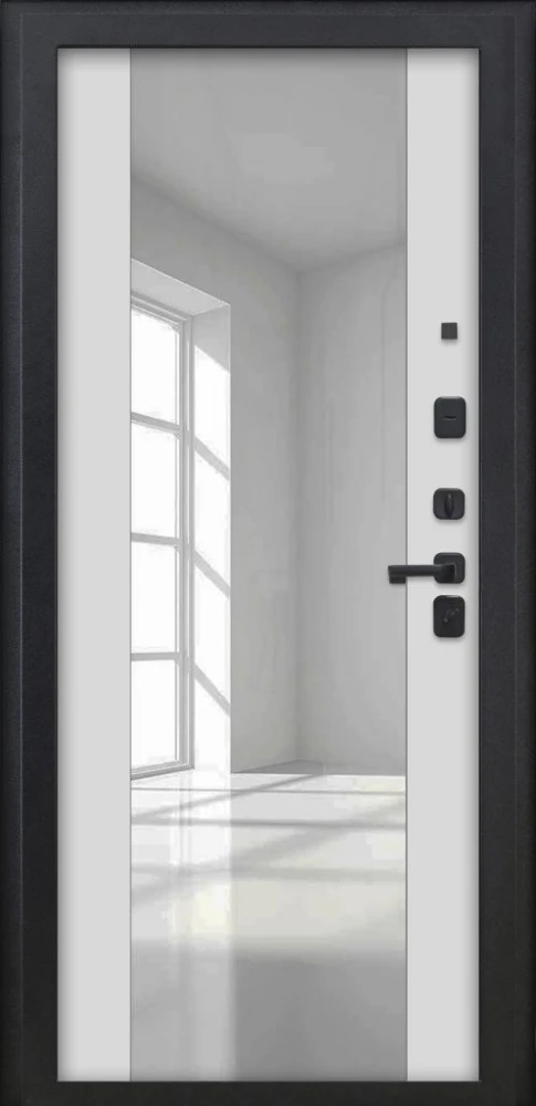 Входная дверь ДвериПРО Модель L-49 ФЛЗ -1 белый матовый DPRO220954 внутренняя сторона